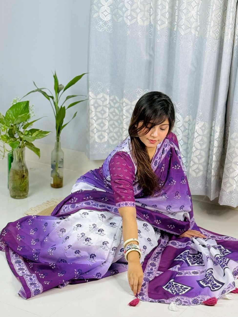 bahari silk digital print saree2