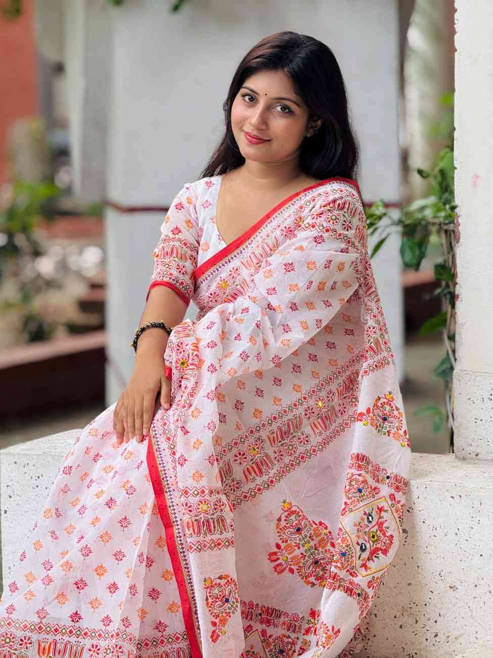 Emboidary Boutique Saree Code 205