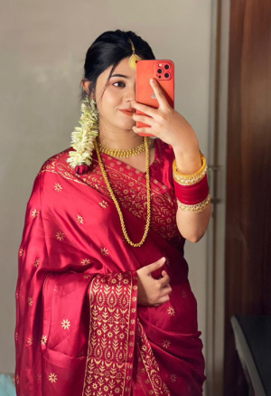 প্রিমিয়াম জাপানি সিল্ক শাড়ী + ম্যাচিং ব্লাউজ পিচ (Code 02)